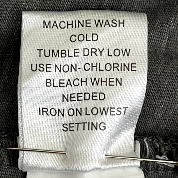 Pacsun Longer Fit Short Sleeve Distressed Hem T Shirt in Gray - Size Large - Picture 7 of 7